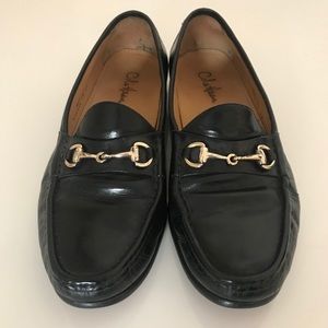 Cole Haan - Black leather loafers - Men's 9.5